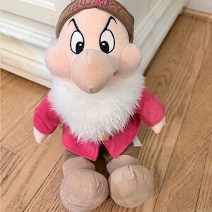 ‘Grumpy’ Plush from Disney’s Snow White and the Seven Dwarves, 12”